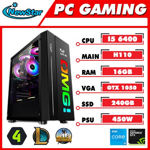 TRUNG TÂM DỊCH VỤ TIN HỌC NEWSTAR PC GAMING Intel® Core™ i5-6400