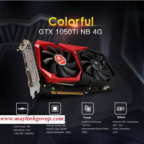 vga-cloful-igame-gtx1050ti-nb-4gb192bitddr5